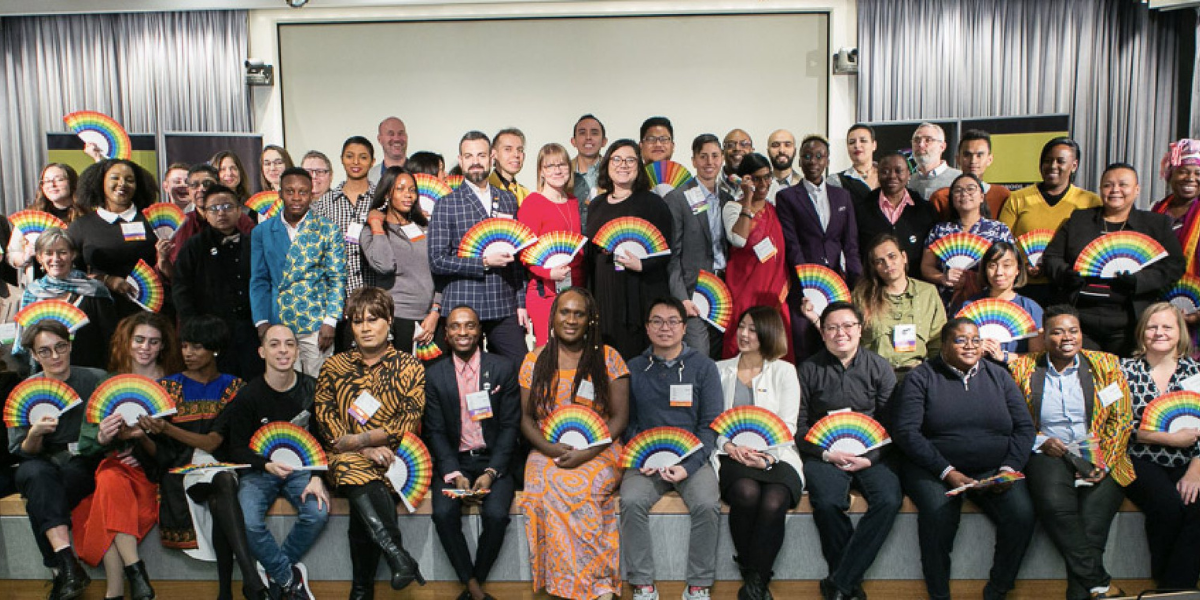 LGBTI activists from around the world at 2019 OutSummit